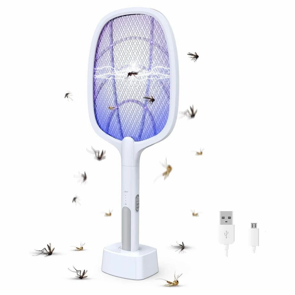 2 in 1 Mosquito Bat Killer Racket