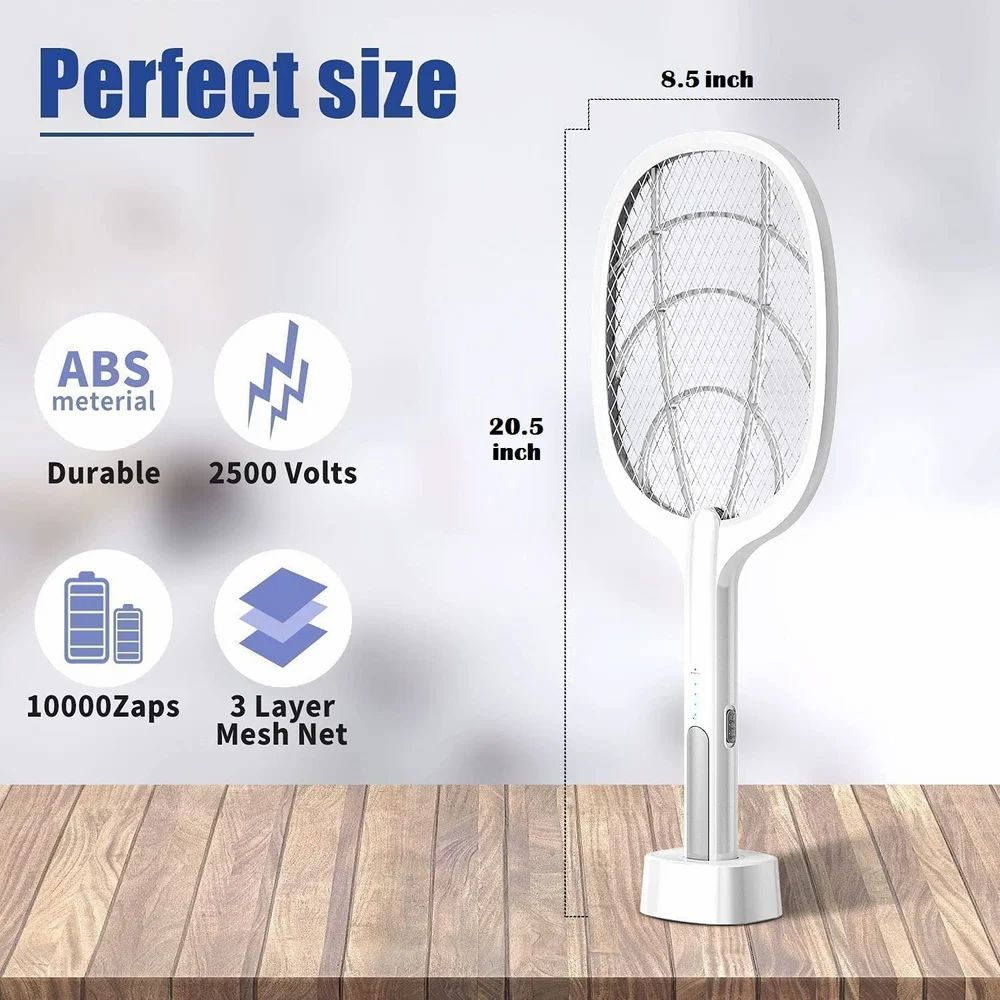 2 in 1 Mosquito Bat Killer Racket