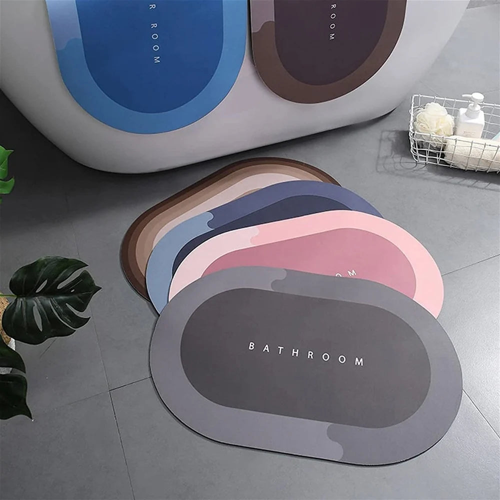 Sillicon Super Absorbent Door and Bath Mats