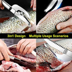 3-in-1 Fish Scaler Scrapper