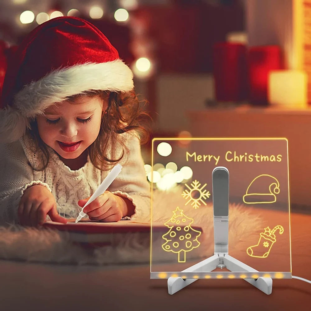 3D Acrylic Writing Pad With Pen