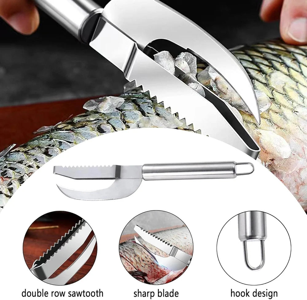 3-in-1 Fish Scaler Scrapper