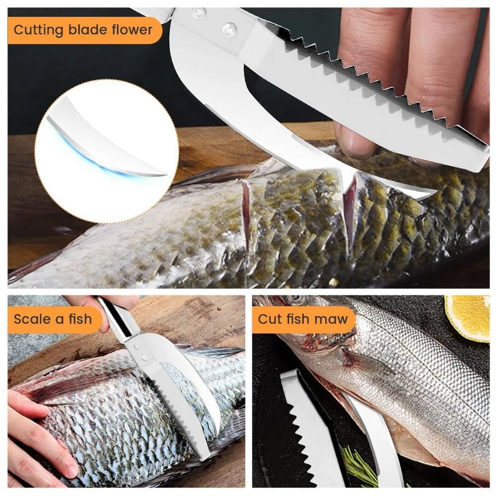 3-in-1 Fish Scaler Scrapper