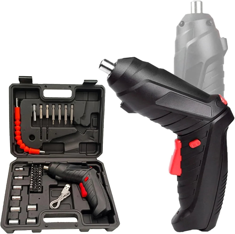 Electric Cordless Screwdriver Kit Set